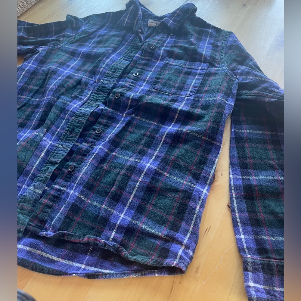 LL Bean women's Flannel Shirt